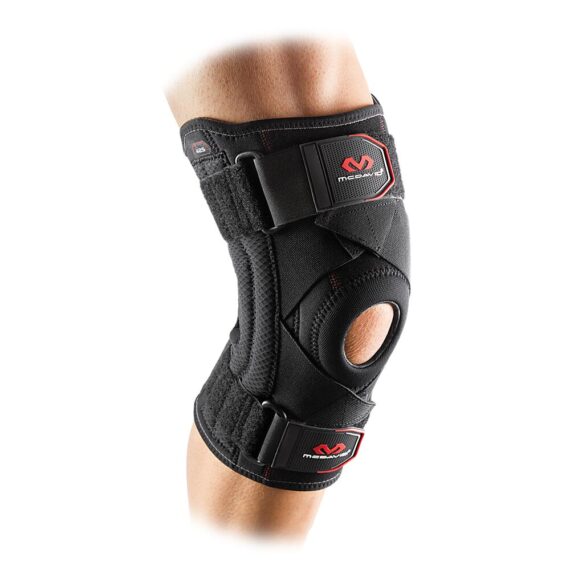 Knee Support Brace With Stays And Cross Straps