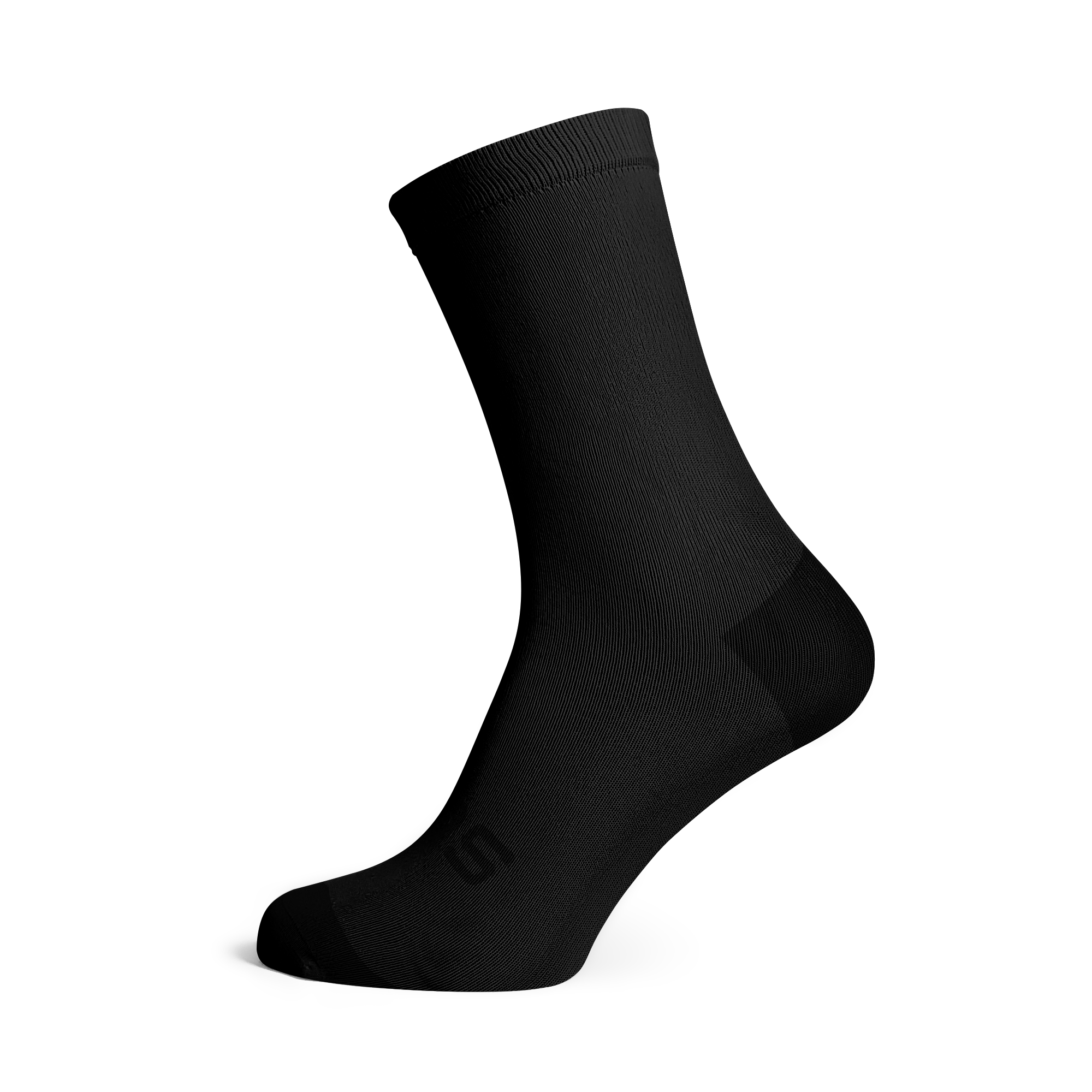 Solid Black Socks
